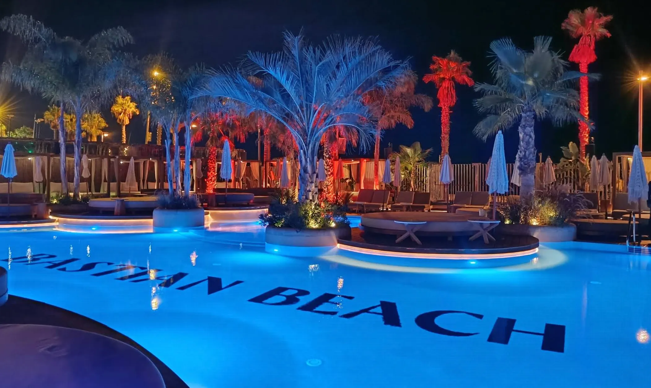 Bastian Beach Club in Barcelona