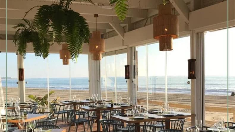 Beach clubs in Chipiona