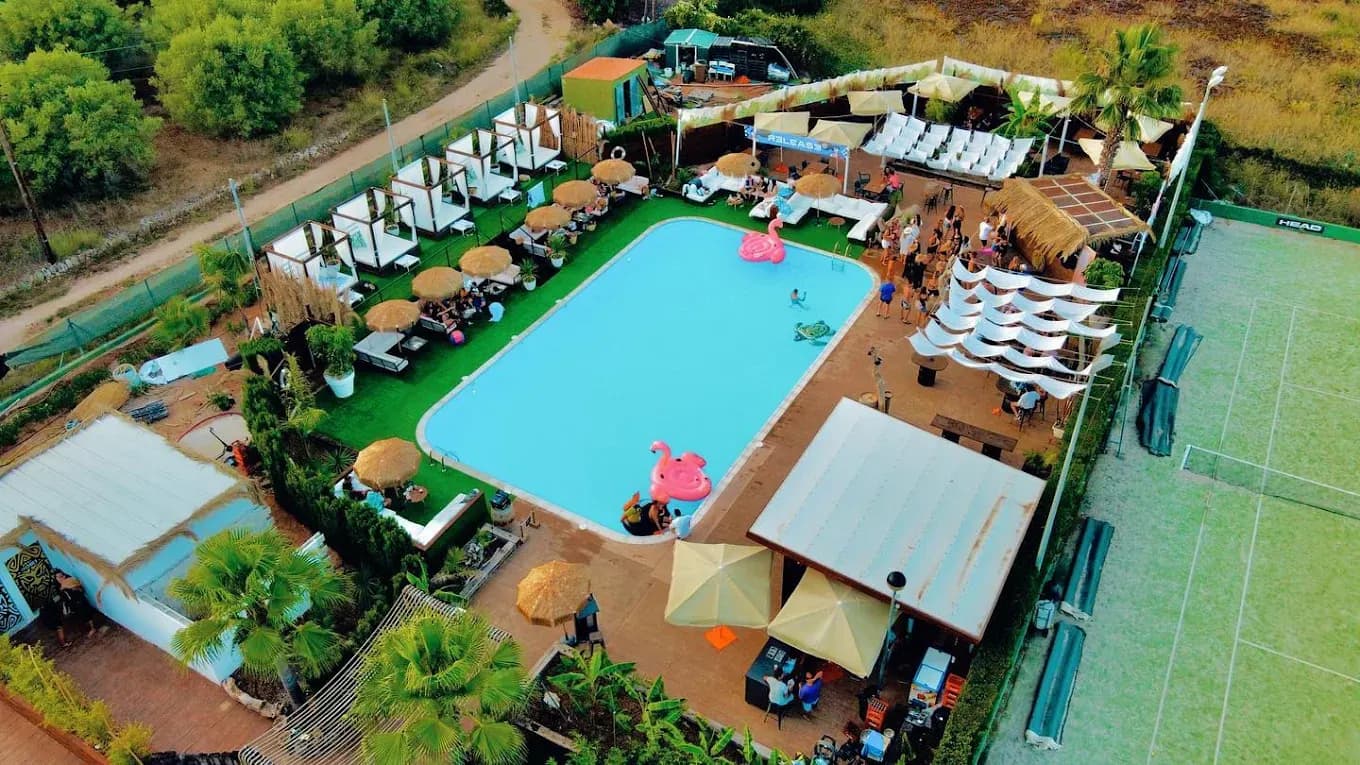 Beach clubs in La Ràpita