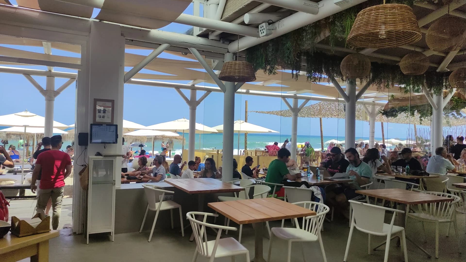 Horno beach club in Málaga