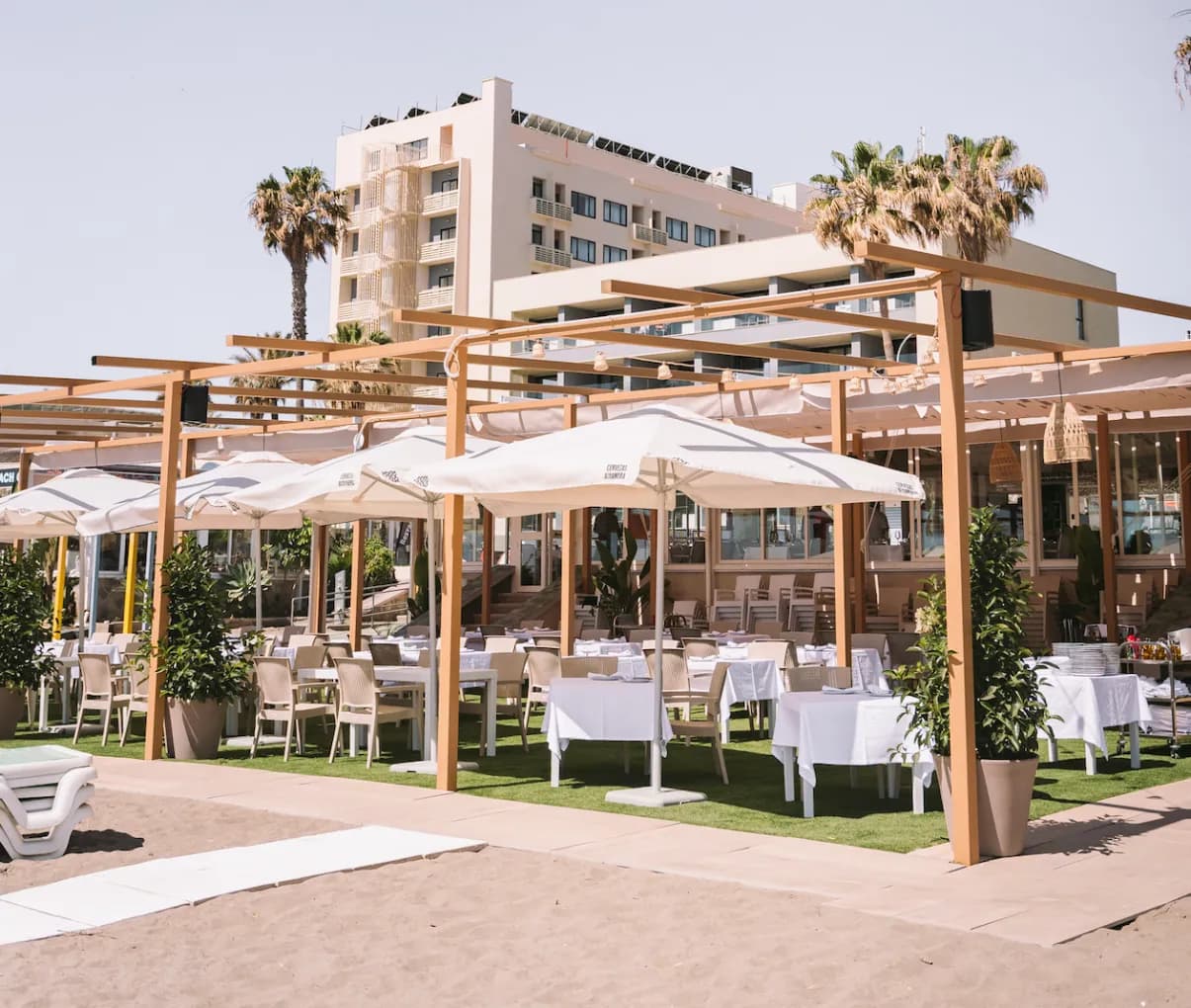 La Caleta Beach Club in Málaga