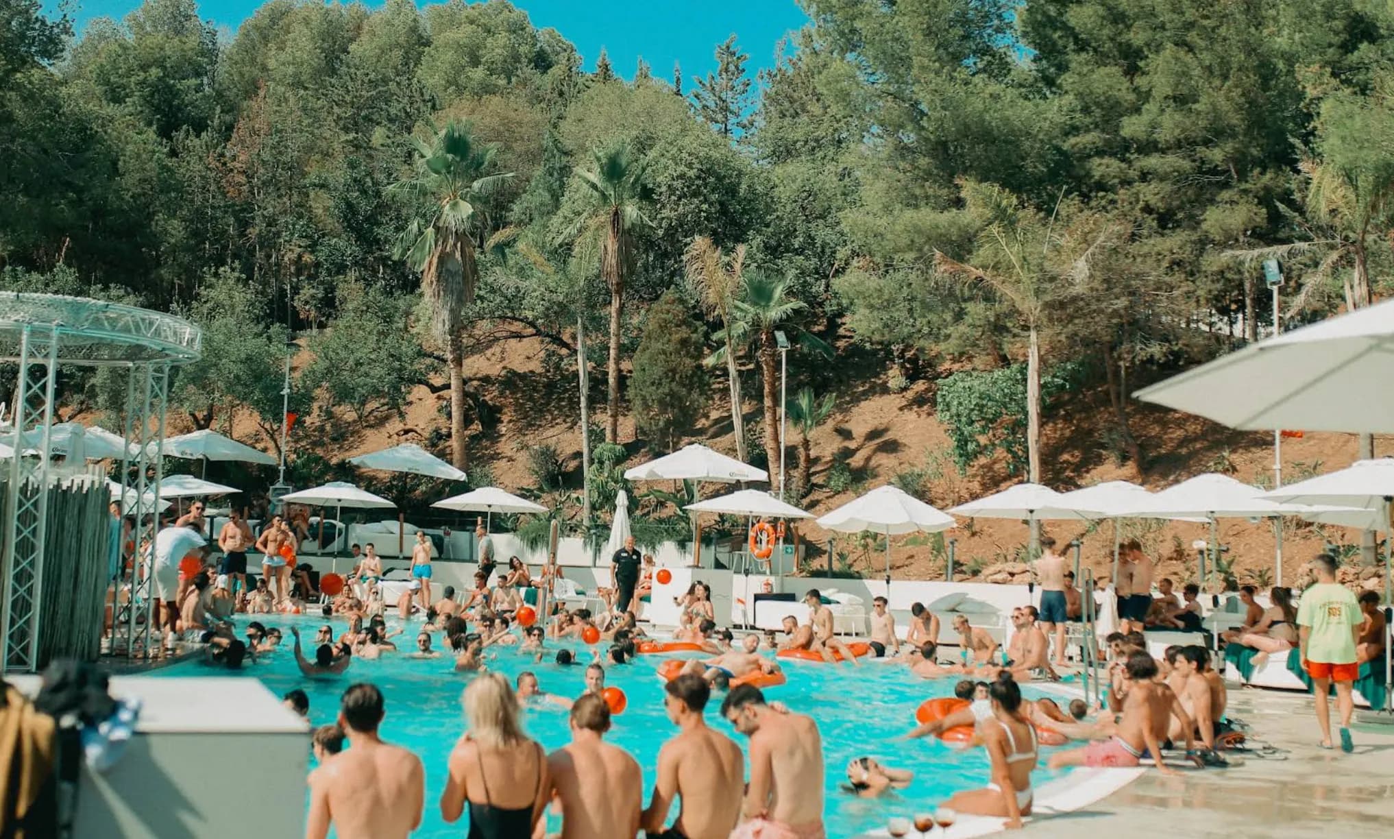 La Isla Pool Club in Málaga
