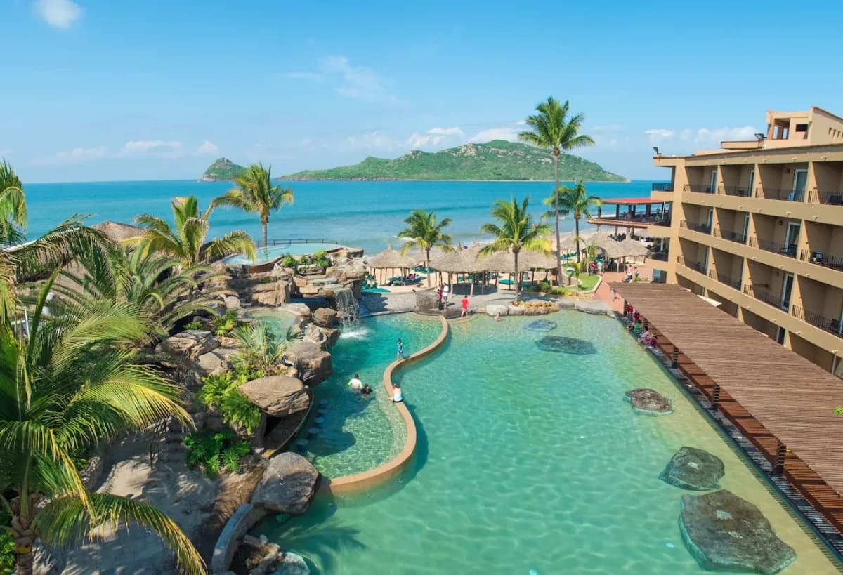 Beach clubs in Mazatlan