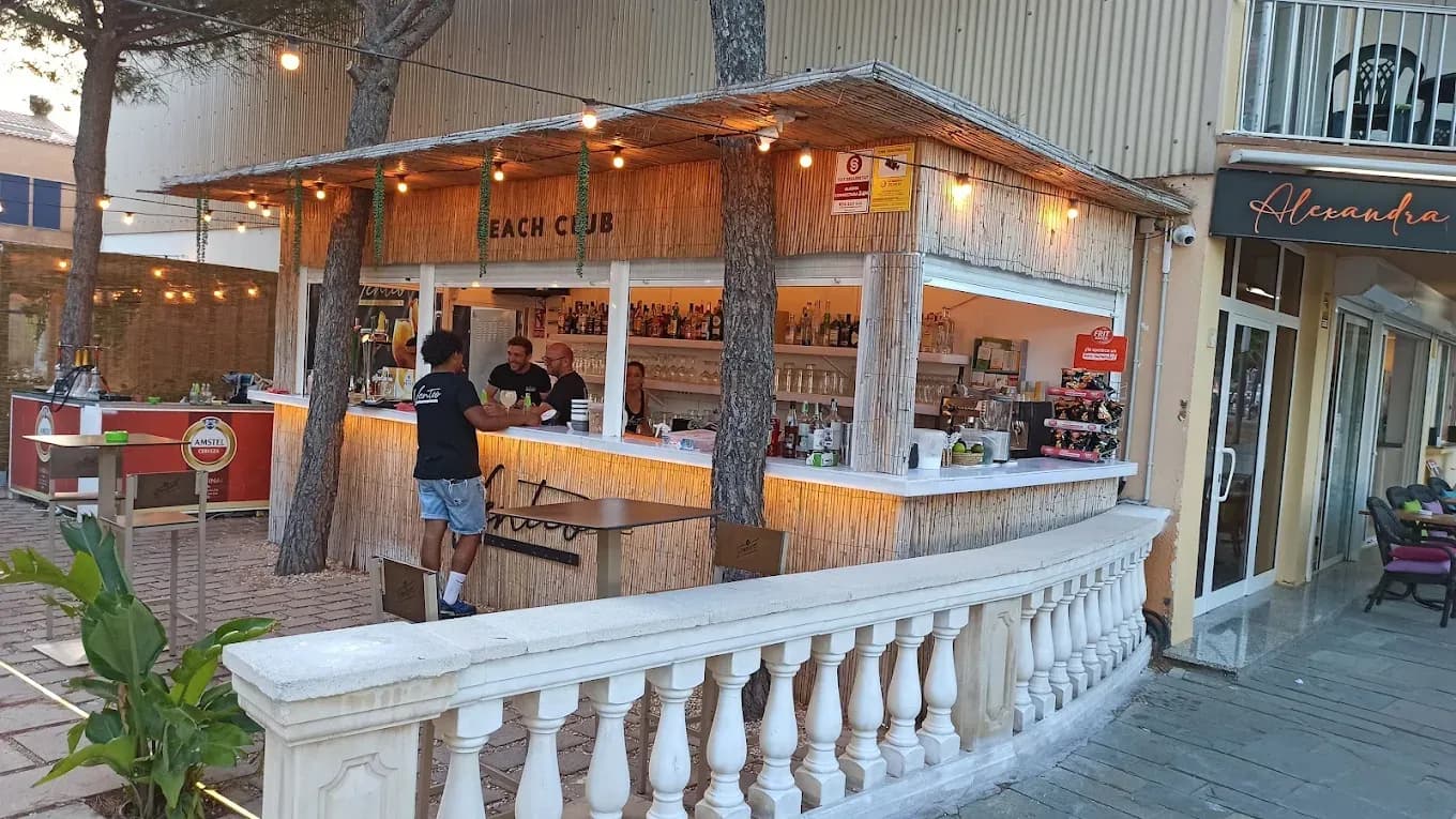 Beach clubs in Platja d'Aro i S'Agaró