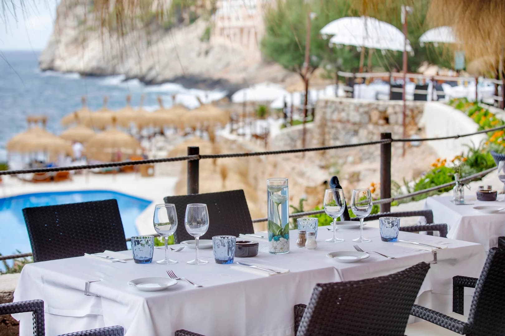 Beach clubs in Port d'Andratx