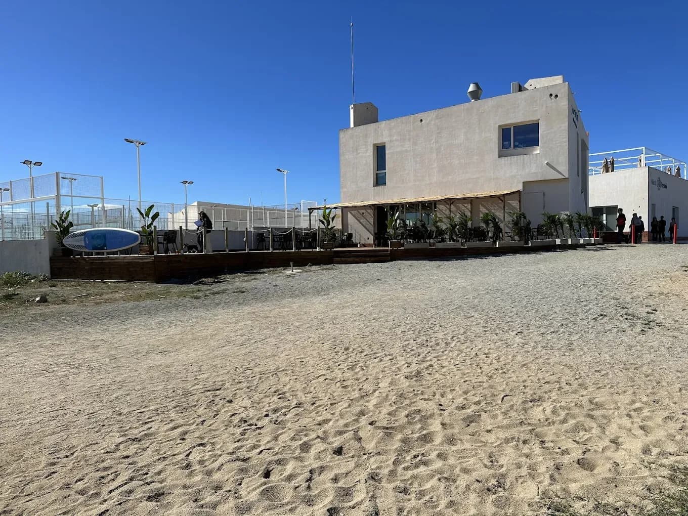 Beach clubs in Premià de Mar