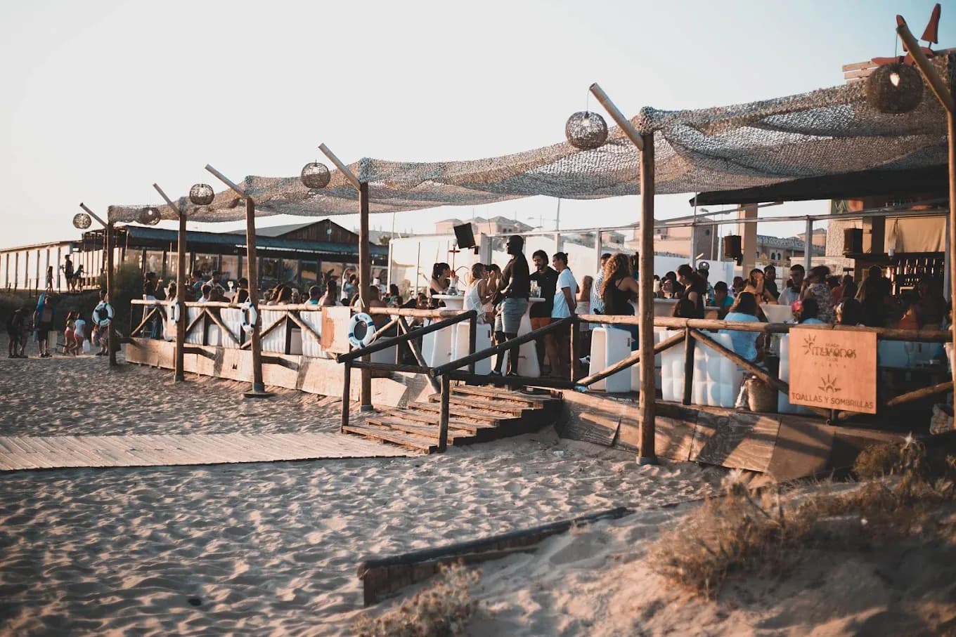 Beach clubs in Punta Umbría