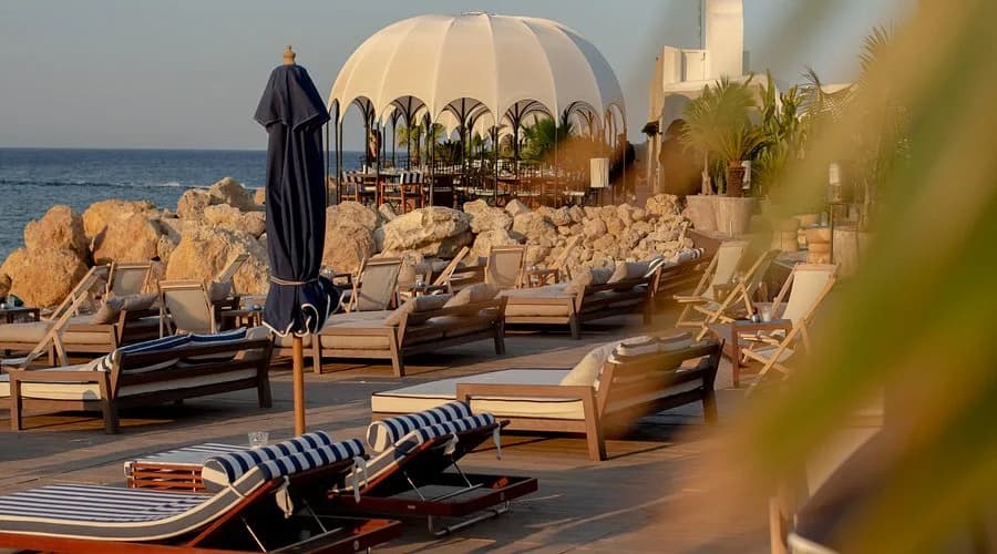 Beach clubs in Rhodes