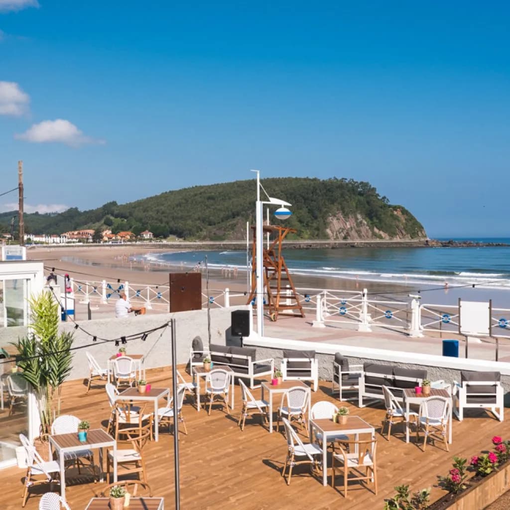Beach clubs in Ribadesella
