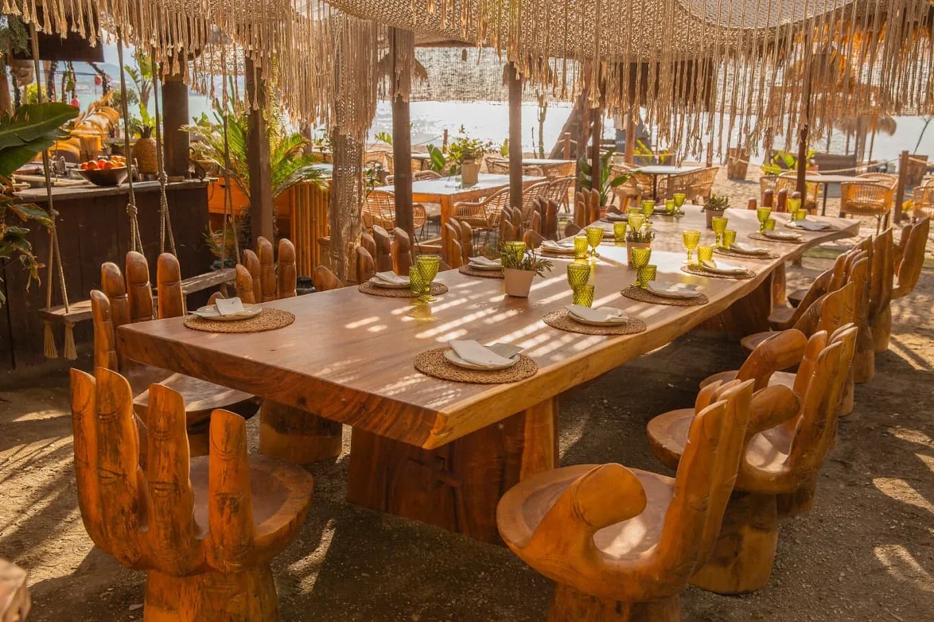 Beach clubs in Torre del Mar